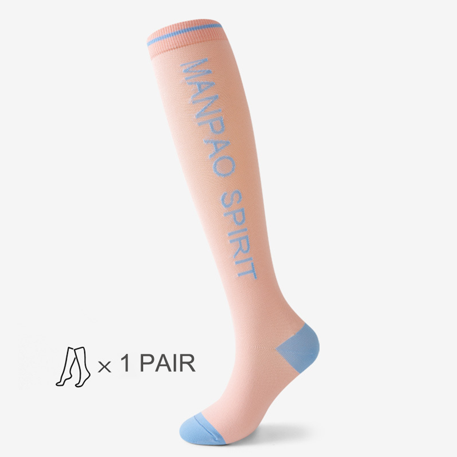 Sport Socks Compression Socks Yoga Running Sporty Pressure Decline For lady 10 Colour Options 677822794450