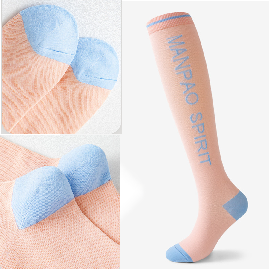 Sport Socks Compression Socks Yoga Running Sporty Pressure Decline For lady 10 Colour Options 677822794450