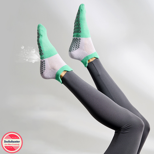 Sport Socks Pilates Yoga Socks Gradient Colour Anti-skid 6 Colour Options Buy 1 Get 1 Free 717374270031