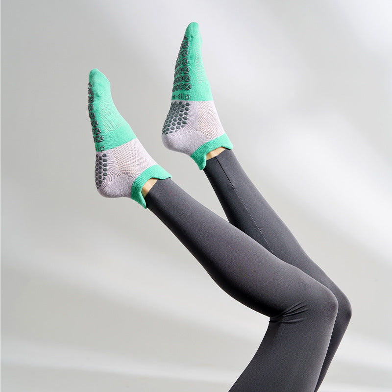 Sport Socks Pilates Yoga Socks Gradient Colour Anti-skid 6 Colour Options Buy 1 Get 1 Free 717374270031