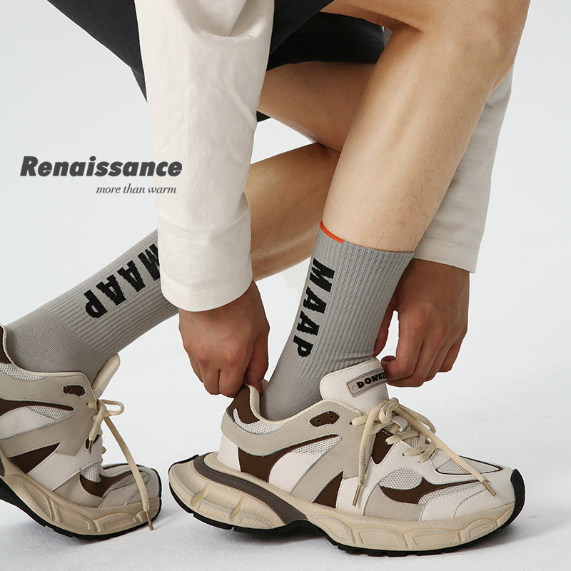 Renaissance Collection Men Socks 3 Pairs Bundle Freestyle Mid-Calf Socks